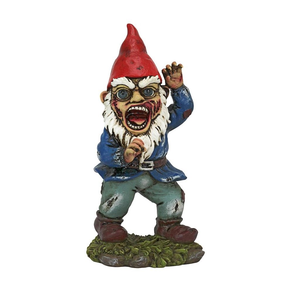 Design Toscano Attack Of The Dead Zombie Gnome Statue