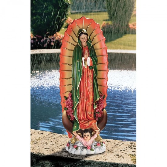 Design Toscano Medium Virgin Of Guadalupe Statue