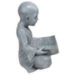 Design Toscano Baby Buddha Studying Statue