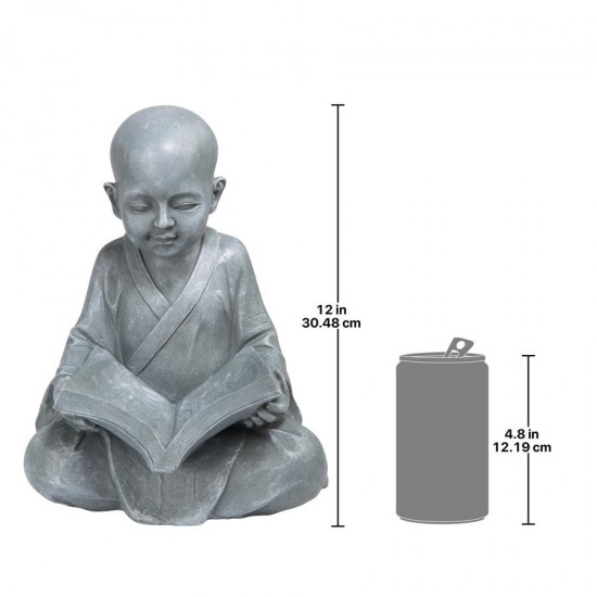 Design Toscano Baby Buddha Studying Statue