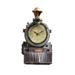 Design Toscano All Aboard Locomotive Wall Clock