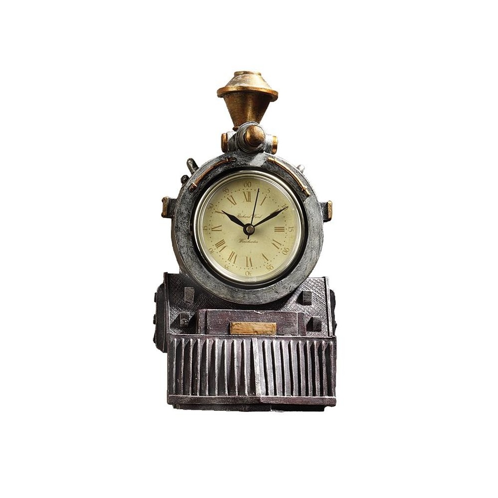 Design Toscano All Aboard Locomotive Wall Clock