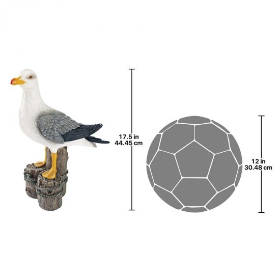 Design Toscano Dockside Seagull Statue