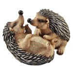 Design Toscano Hyper Hedgehogs Statue