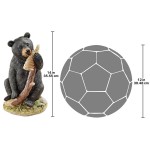 Design Toscano Honey The Curious Bear Cub