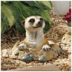 Design Toscano Meerkat Out Of Hole