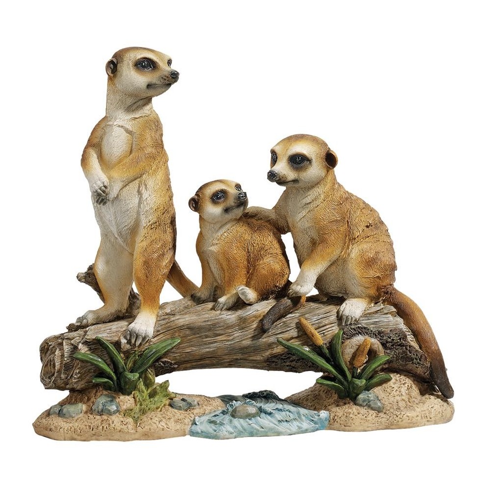 Design Toscano The Meerkat Clan Statue