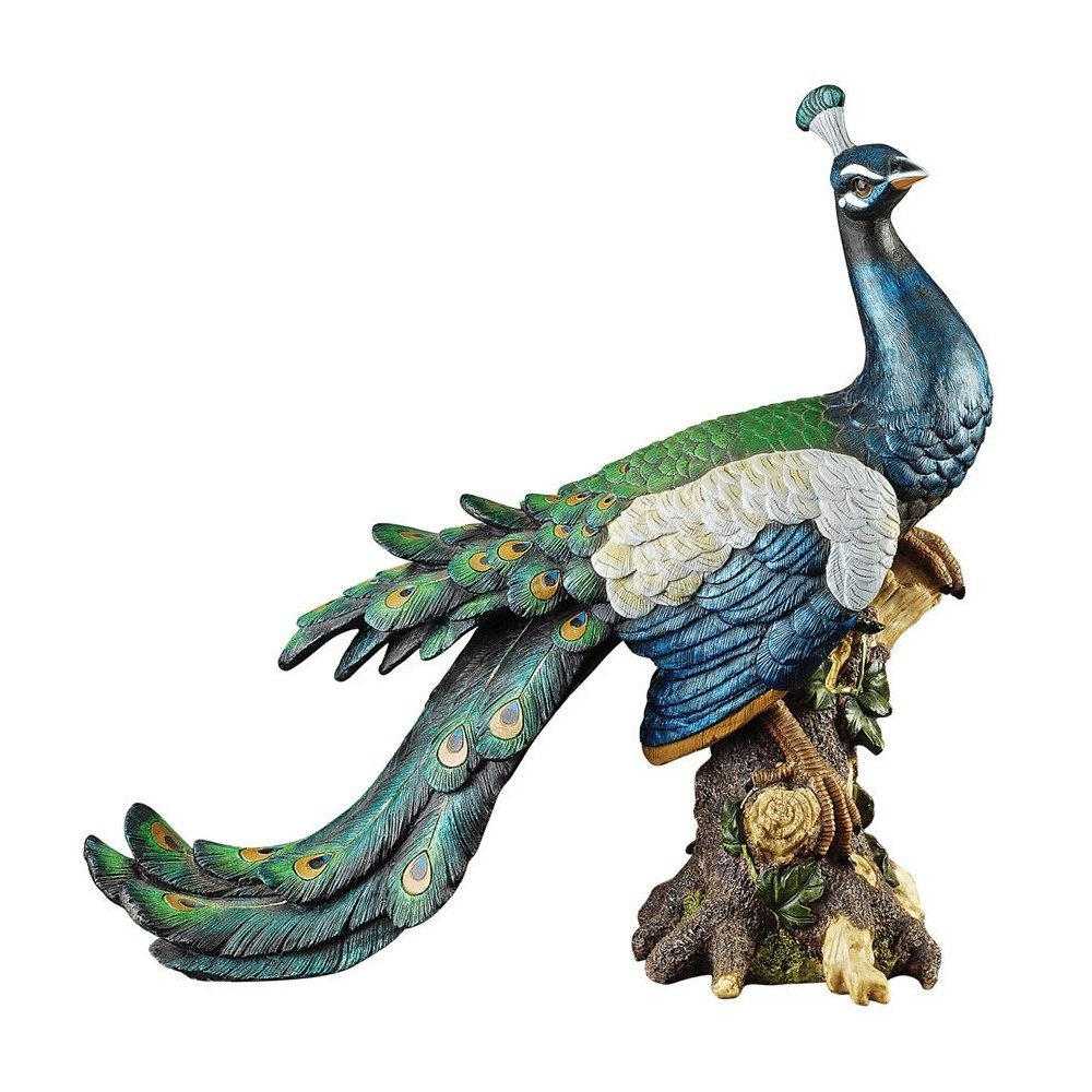 Design Toscano Palace Peacock Garden Statue Design Toscano Palace Peacock Garden Statue