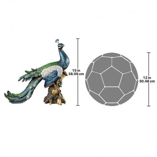 Design Toscano Palace Peacock Garden Statue