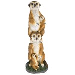 Design Toscano Meerkat Generations Garden Statue