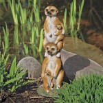 Design Toscano Meerkat Generations Garden Statue