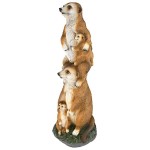 Design Toscano Meerkat Generations Garden Statue