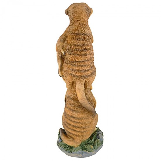 Design Toscano Meerkat Generations Garden Statue