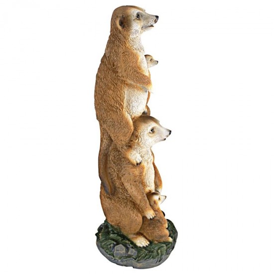 Design Toscano Meerkat Generations Garden Statue