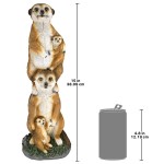 Design Toscano Meerkat Generations Garden Statue