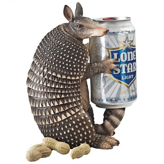 Design Toscano Tex The Armadillo Beverage Holder