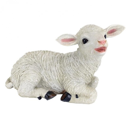 Design Toscano Sitting Yorkshire Lamb