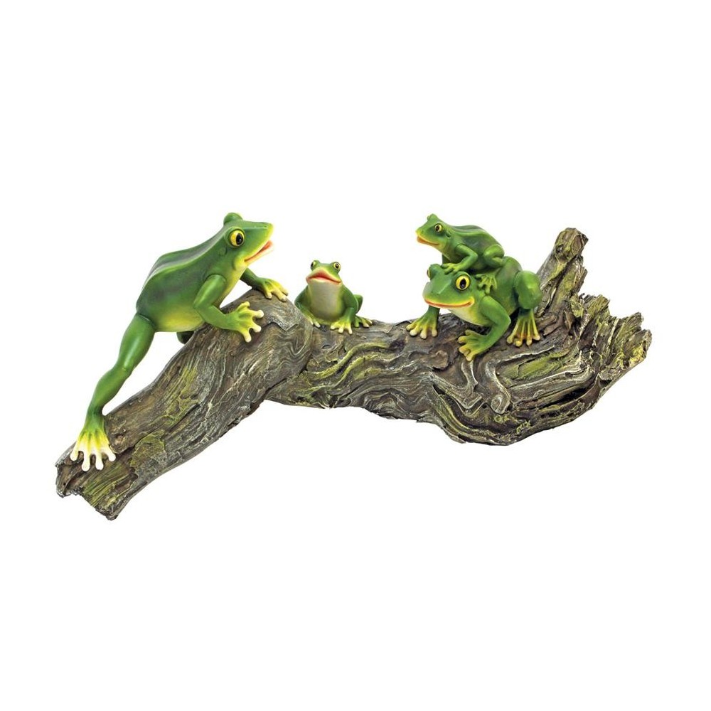 Design Toscano Froggy Business Garden Statue Design Toscano Froggy Business Garden Statue