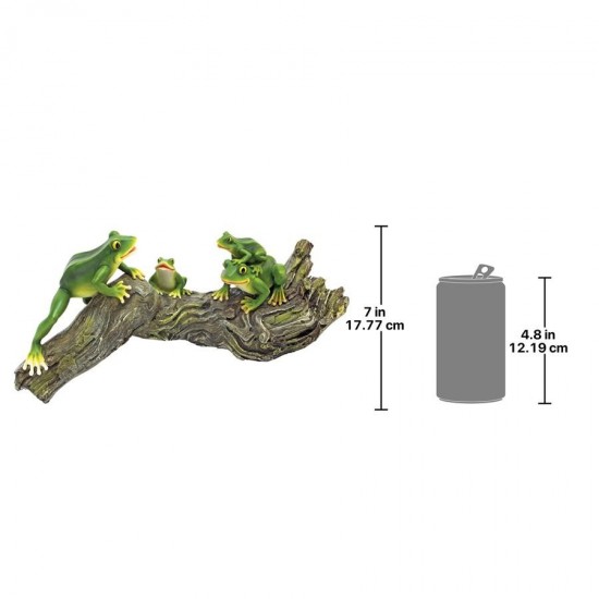 Design Toscano Froggy Business Garden Statue