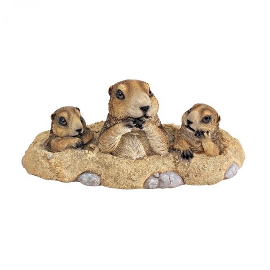 Design Toscano Burrowing Buddies Gopher Statue