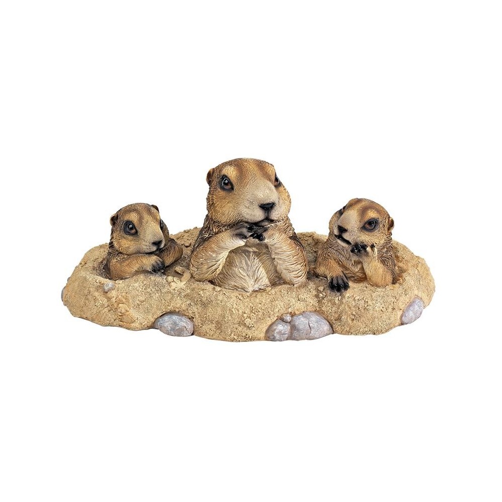 Design Toscano Burrowing Buddies Gopher Statue