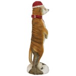 Design Toscano Merry Meerkat Holiday Greeter Statue