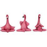 Design Toscano S/3 Yoga Flamingos