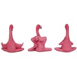 Design Toscano S/3 Yoga Flamingos