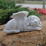 Design Toscano Dog Angel Memorial Statue