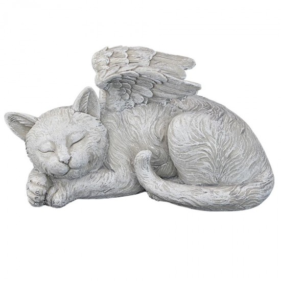 Design Toscano Cat Angel Memorial Statue