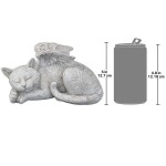 Design Toscano Cat Angel Memorial Statue