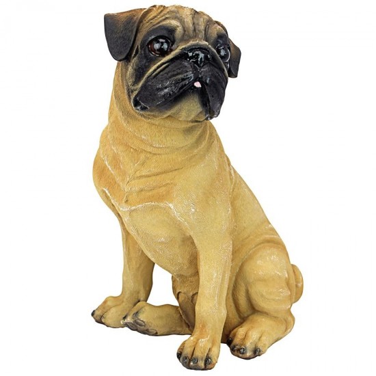 Design Toscano Wrinkles The Pug Dog Statue