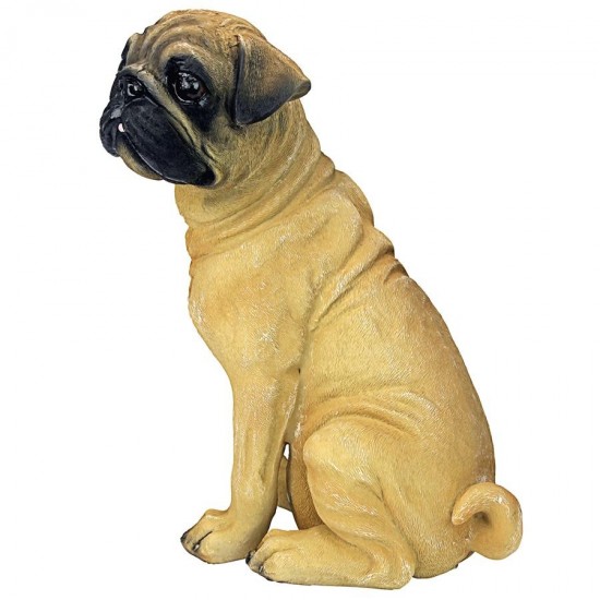 Design Toscano Wrinkles The Pug Dog Statue