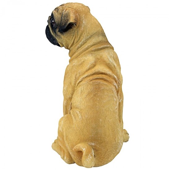 Design Toscano Wrinkles The Pug Dog Statue