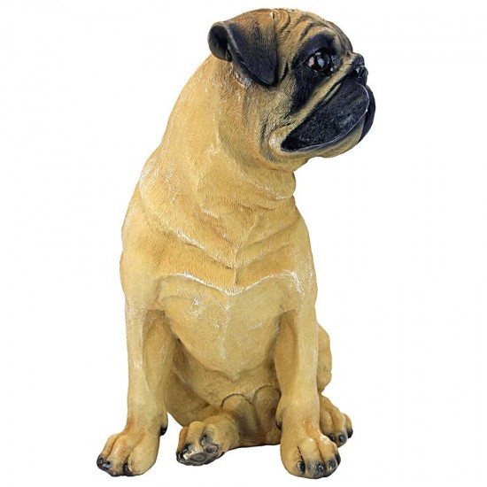 Design Toscano Wrinkles The Pug Dog Statue