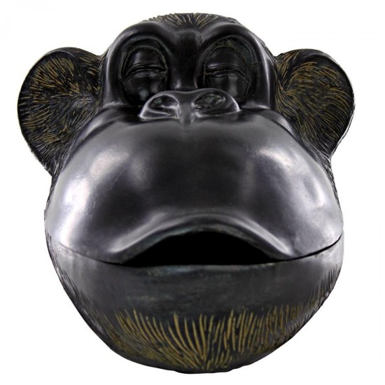 Design Toscano Monkey Trove Trinket Box