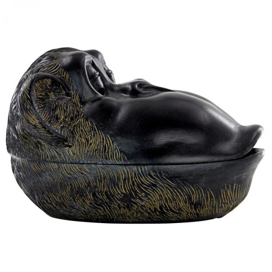 Design Toscano Monkey Trove Trinket Box