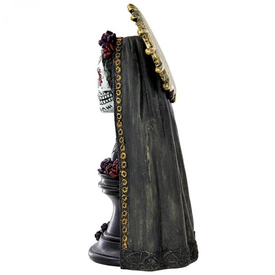 Design Toscano Queen Of The Dead Skeleton Bust