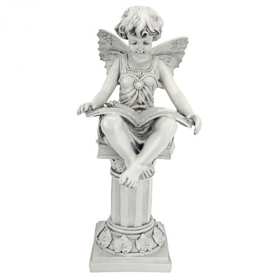 Design Toscano British Reading Fairy Statue