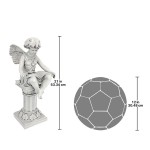Design Toscano British Reading Fairy Statue