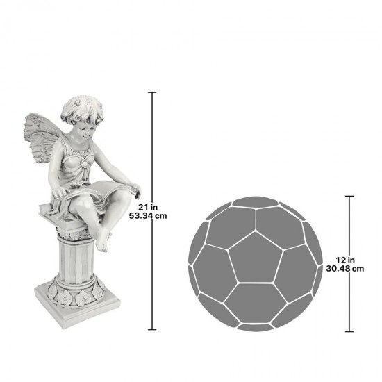Design Toscano British Reading Fairy Statue