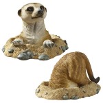 Design Toscano S/ Meerkat Into & Out Of Hole