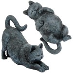 Design Toscano S/2 Playful Cats Statues