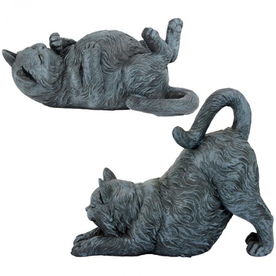 Design Toscano S/2 Playful Cats Statues