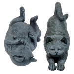 Design Toscano S/2 Playful Cats Statues