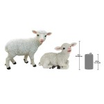 Design Toscano S/2 Yorkshire Lambs