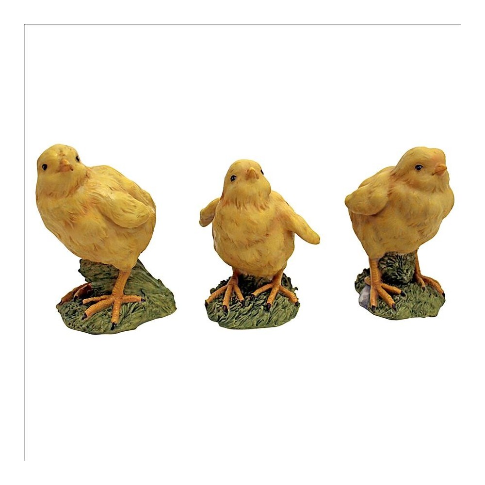 Design Toscano Hatching Chicks Baby Chicken Statues