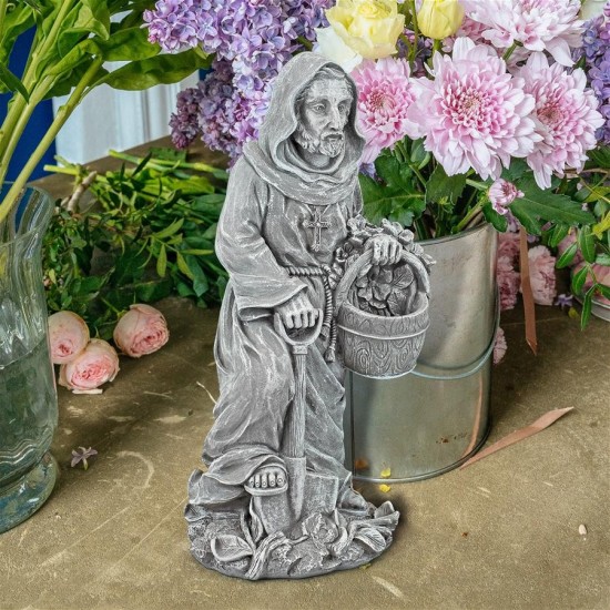 Design Toscano Small St Fiacre Gardeners Patron Statue