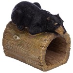 Design Toscano Black Bear Gutter Guardian Downspout