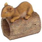 Design Toscano Jolly The Squirrel Gutter Guardian